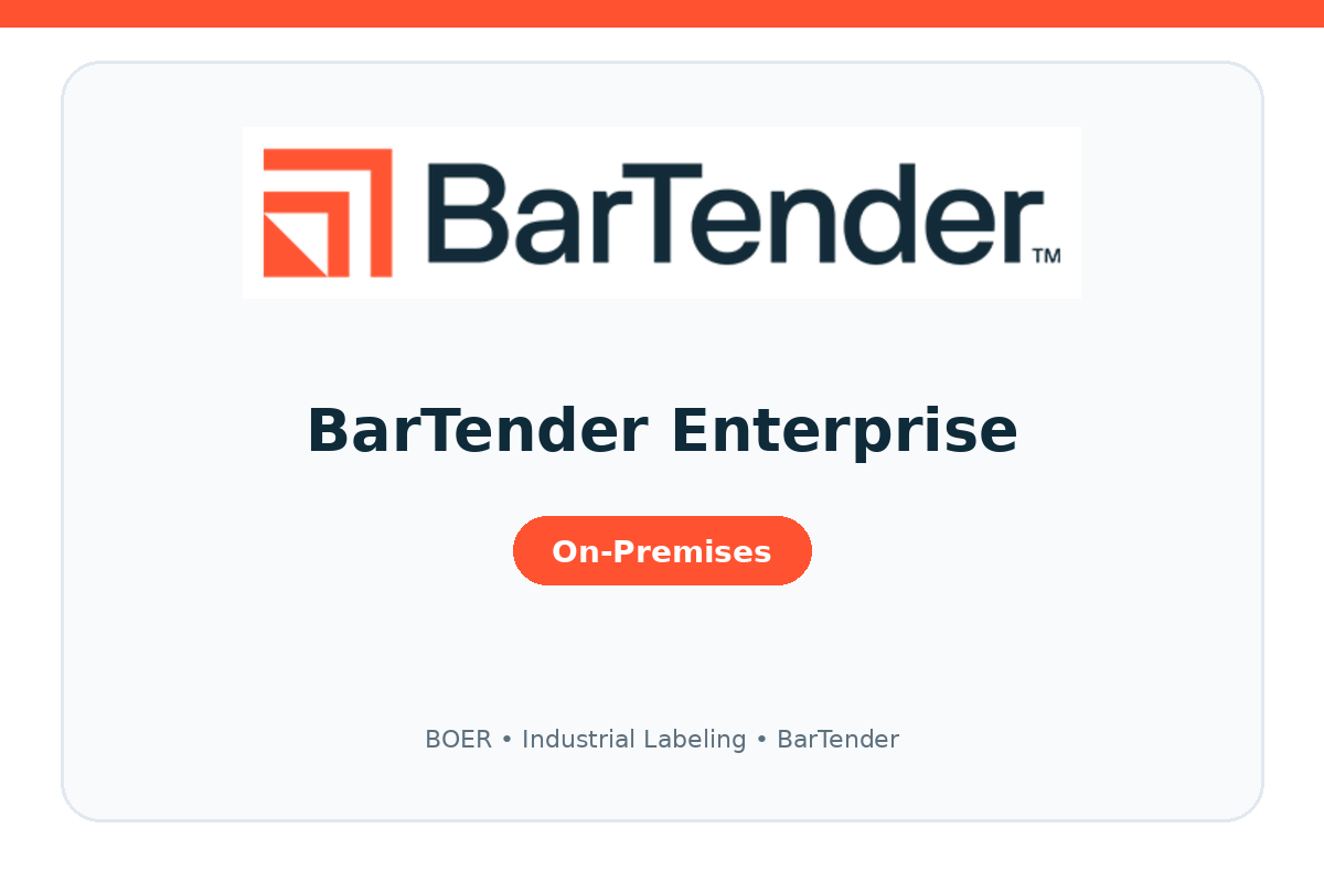 BarTender Enterprise