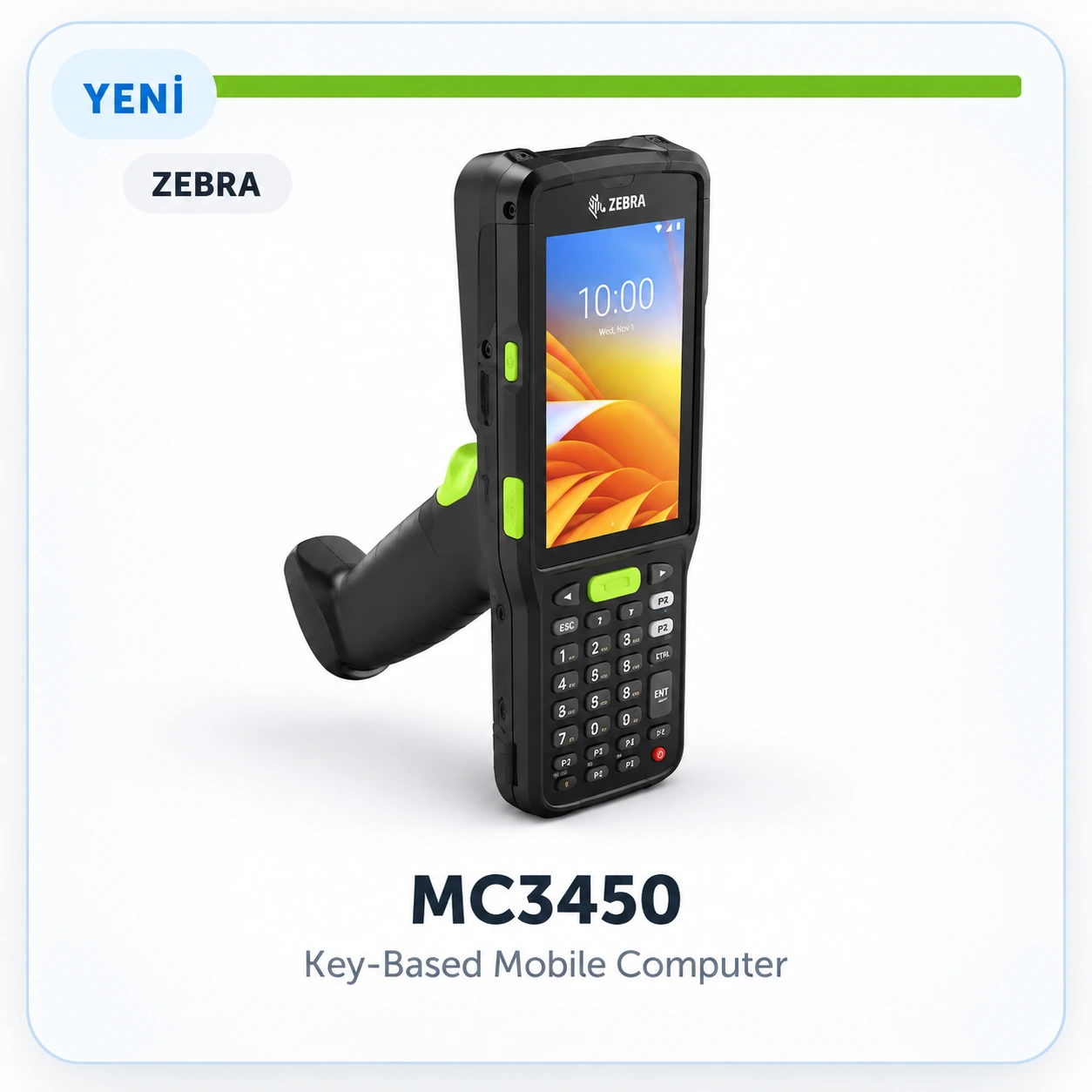 Zebra MC3450 El Terminali