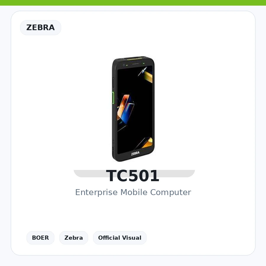 Zebra TC501 Mobil Bilgisayar