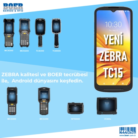 Zebra TC15 ile Android'e Geçiş Yılı
