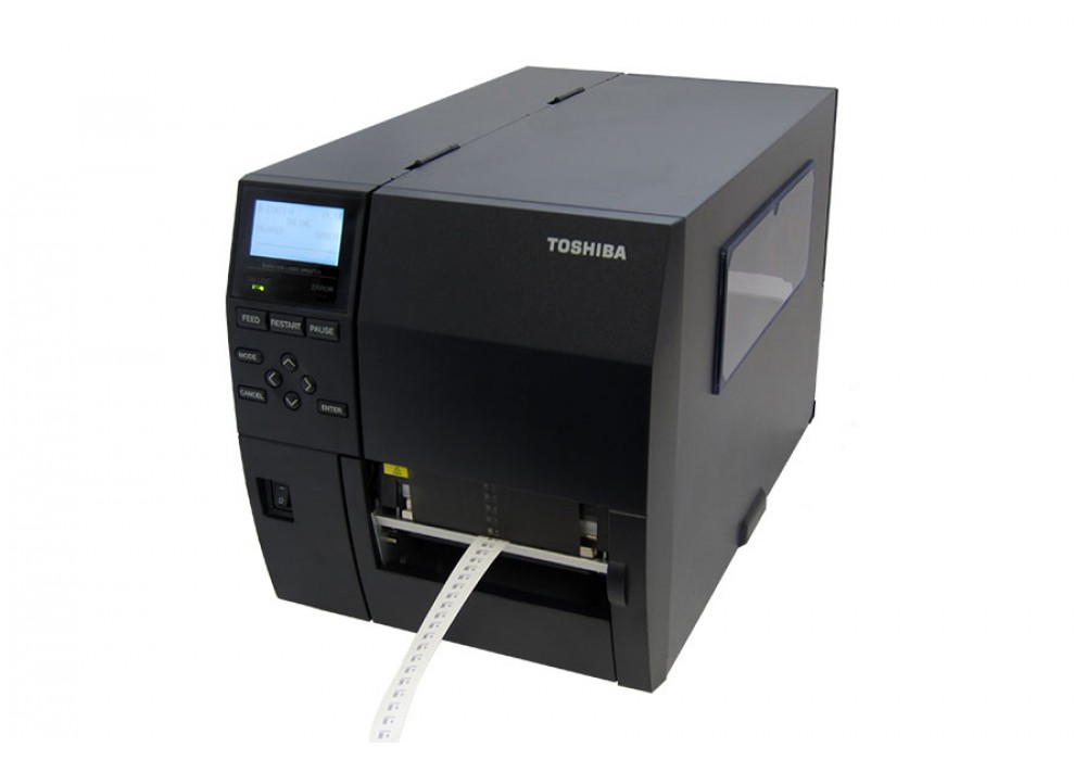 Toshiba B-EX4T3-HS12-QM-R Barcode and Label Printer