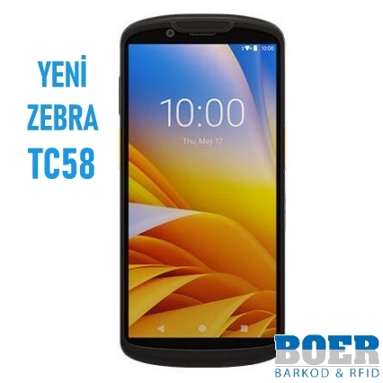 Zebra TC58 Android El Terminali