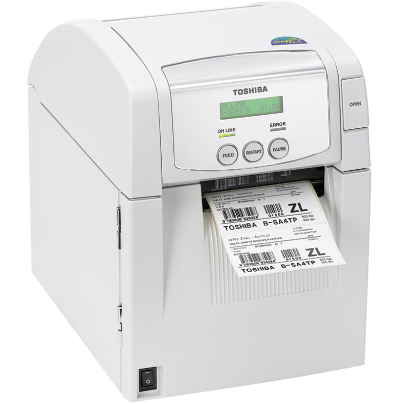 Toshiba B-SA4TP Barcode and Label Printer