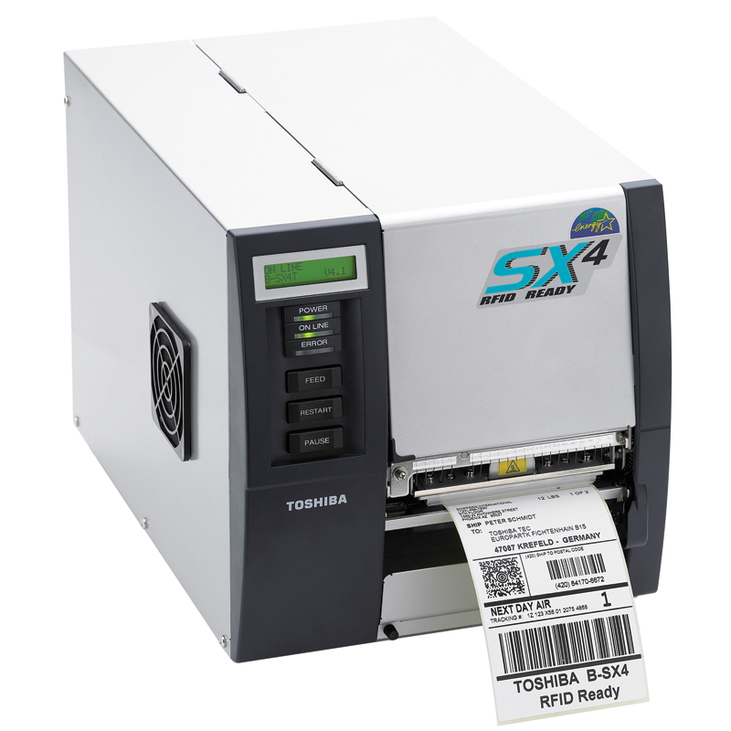 Toshiba B-SX4T Barcode and Label Printer