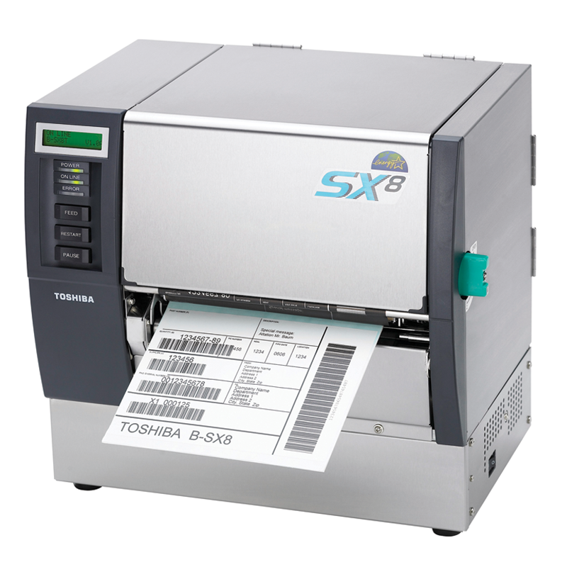 Toshiba B-SX8T Barcode and Label Printer